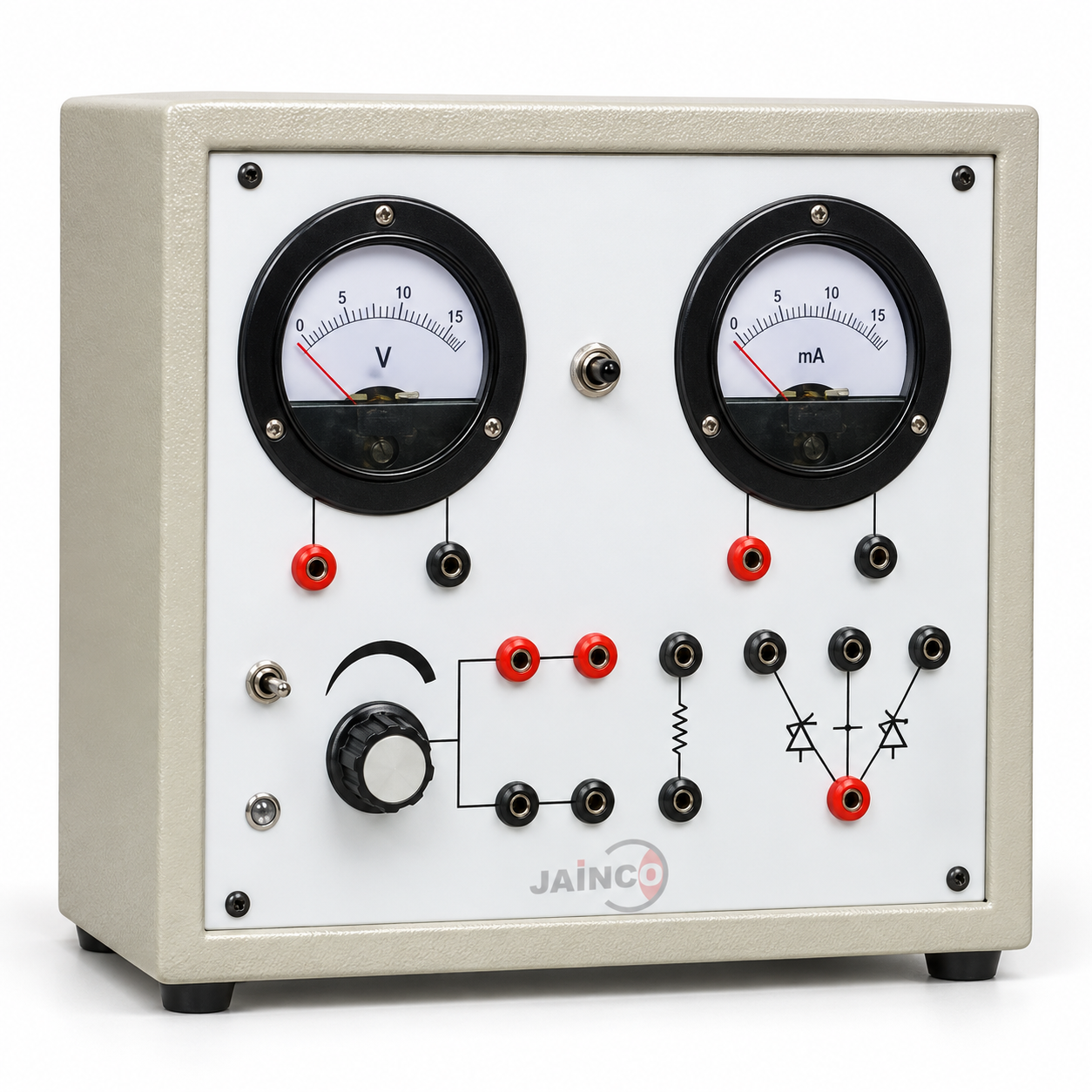 Zener Diode Characteristics Apparatus Forward and Reverse V-I Characteristics